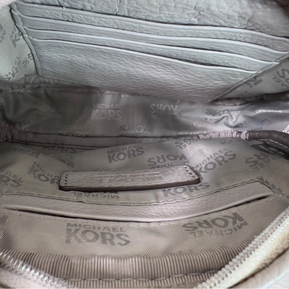 Michael Kors Gray Small Crossbody Purse - Picture 11 of 11